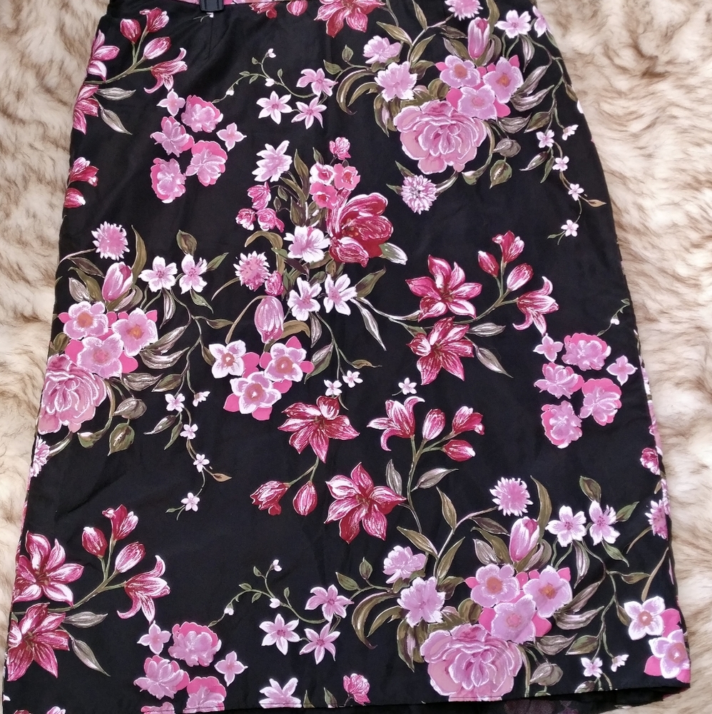100% silk handmade skirt